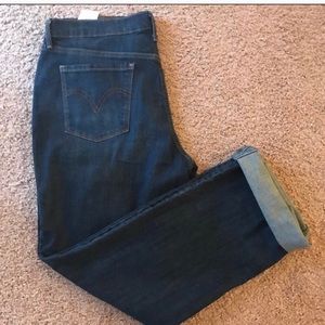 Levi’s 505 Straight Cut High Waist Jeans
